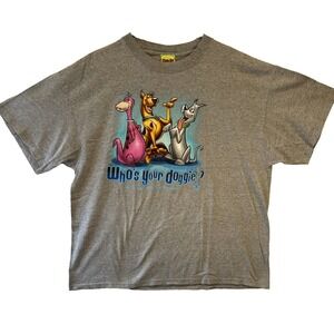 Vintage Scooby Doo  "Who's Your Doggie?" Universal Studios T Shirt‎ RARE Size XL